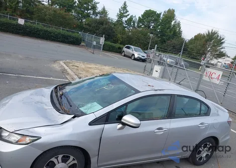 2014 Honda Civic Hybrid из США, поврежденный, VIN 19XFB4F20EE201433